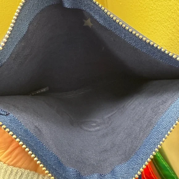 MUGLER Perfum Navy blue Cosmetic /Jewelry Zipper Pouch Bag by Mugler - Picture 4 of 5